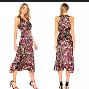 Saloni Rita floral dress